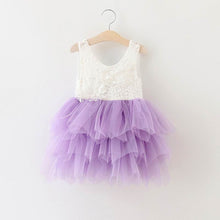 "The Alicia" Flower Girl Dress - Purple